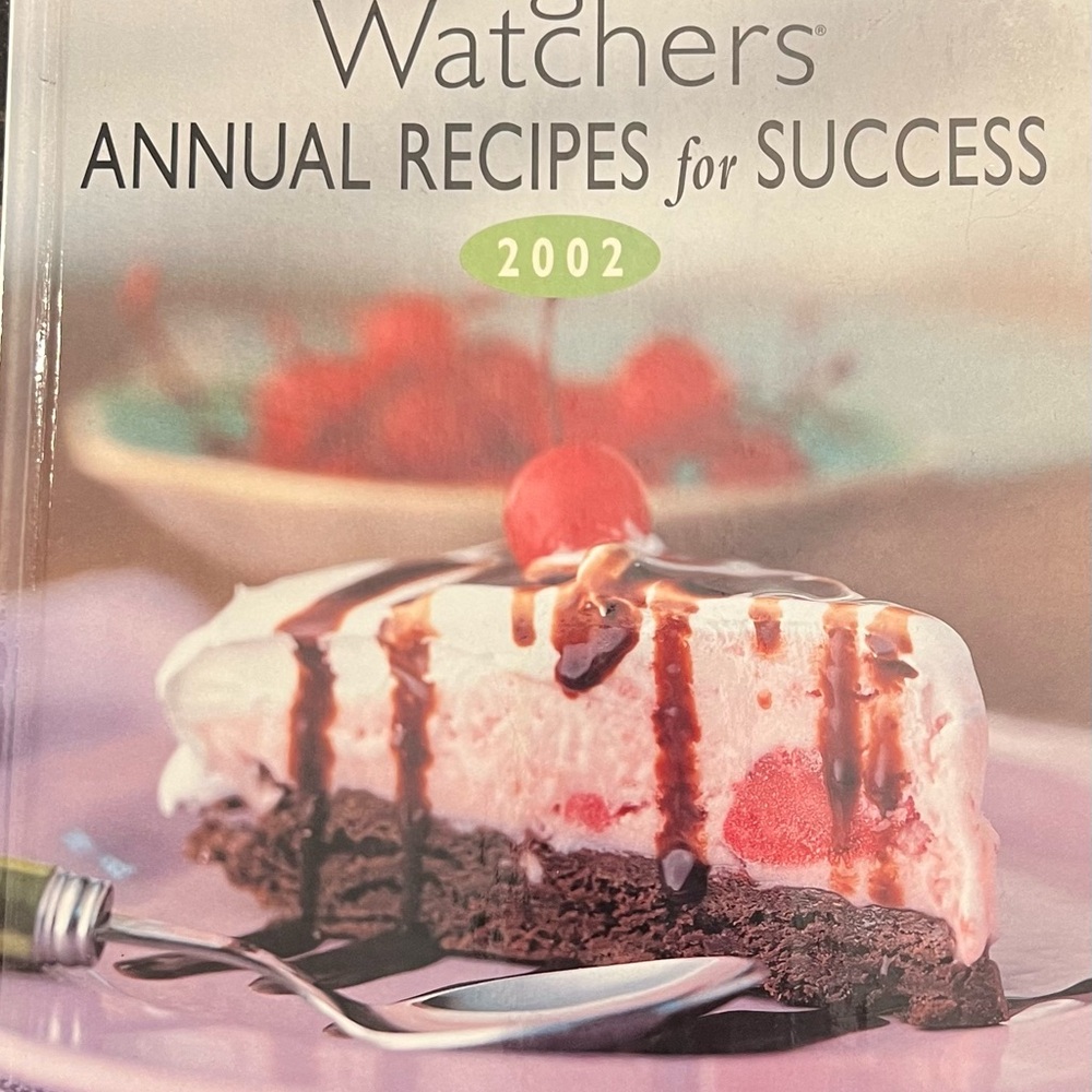 Vintage 2002 WeightWatchers Annual Recipes For Success Cookbook Cook Book
